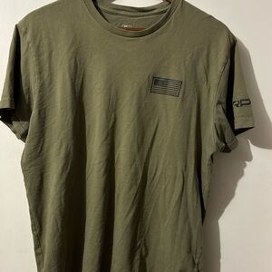 RECON-Performance Gear RPG Freedom T-Shirt Men’s American Sz L Patriotic Green